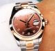 Swiss Quality Copy Rolex Datejust II Brown with Diamonds Citizen 8215 Watch (2)_th.jpg